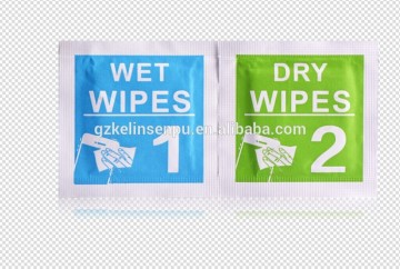 mobile screen cleaning wet wipes wholesales dry & wet screen cleaning wipes