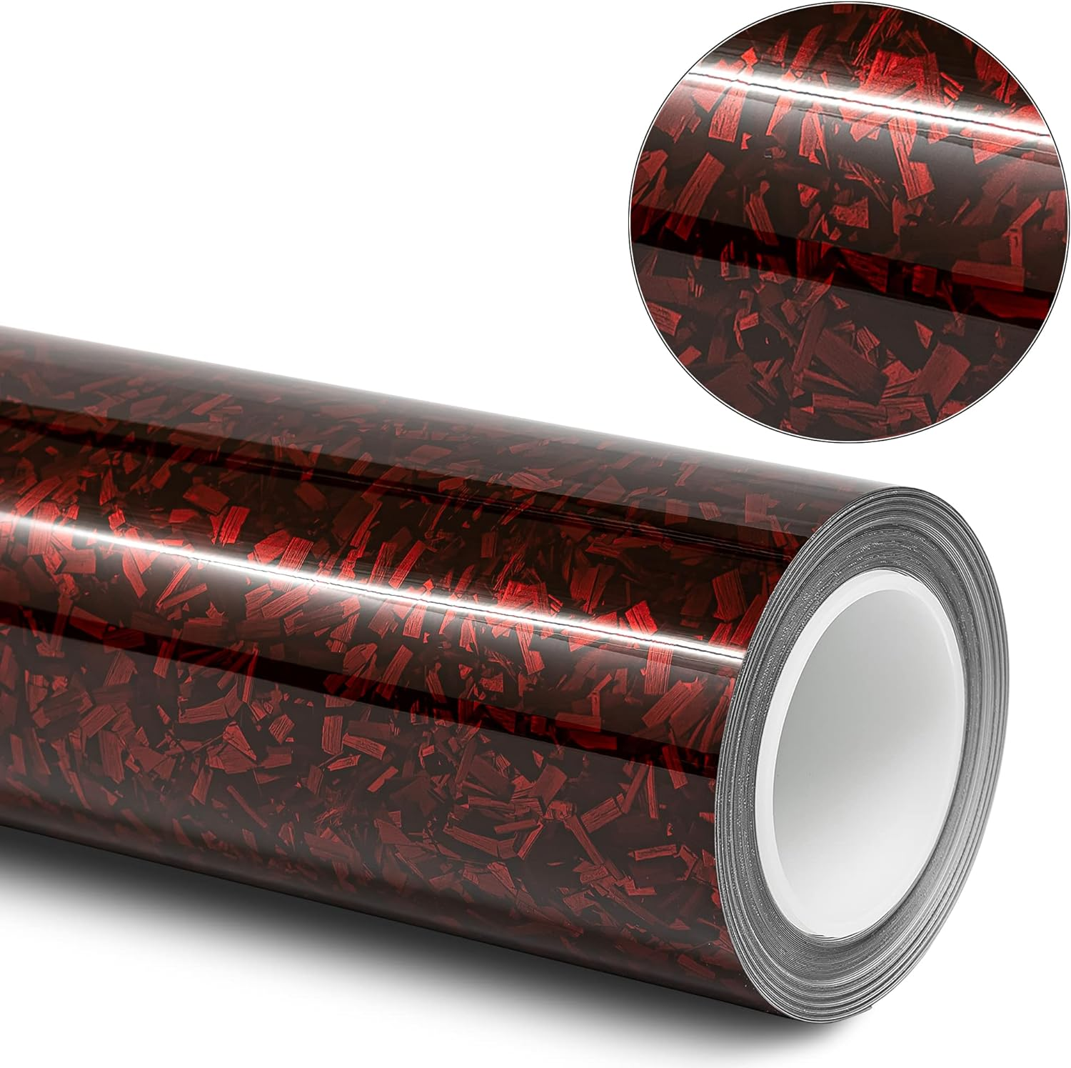 Fibra de carbono PPF negro brillante