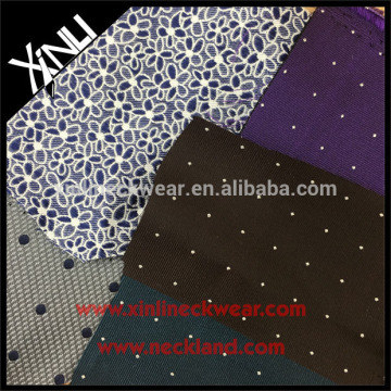 100% Handmade Perfect Knot Silk Neck Tie Silk Fabrics For Tie