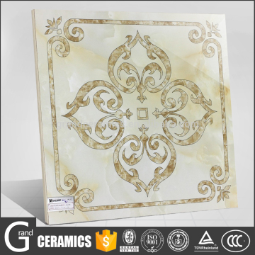 Glossy 800x800 Spanish style medallion floor ceramic tile