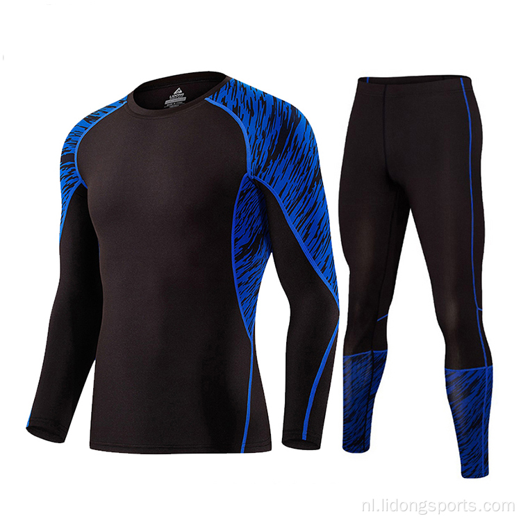 Aangepast je eigen modeheren fitness sportschoolkleding