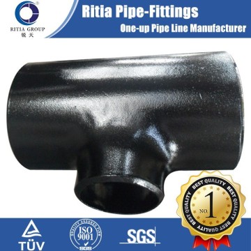 buttwelded 3x2 seamless sch40 pipe fitting tee