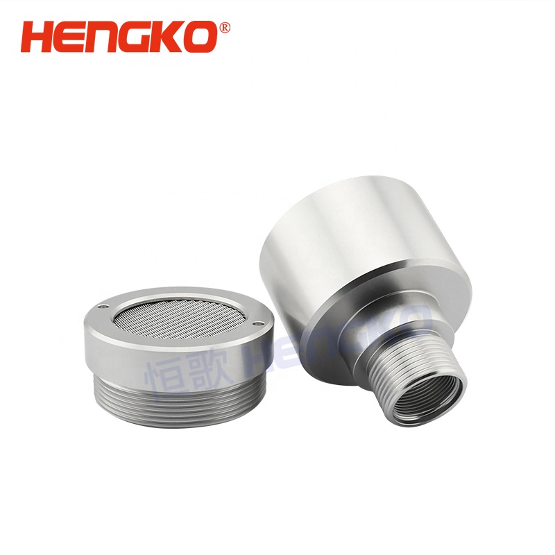 single toxic gas detector explosion proof sintered ss 316L sensor housing