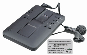 Fingerprint Password Management Device