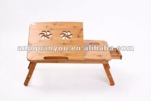 Bamboo folding bed tray