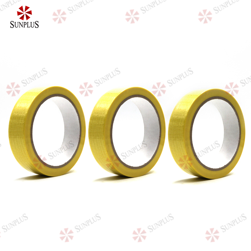 Klebeband Jumbo Roll Sunplus Crepe Papiermaskierung Automobilkleber Jumbo Roll -Klebeband