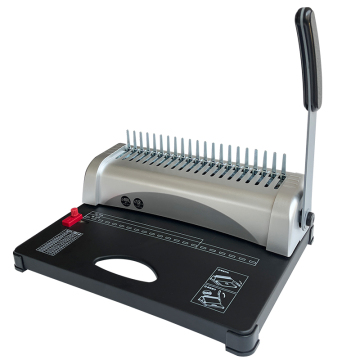 21 Hole Rubber Ring Binding Machine for Office