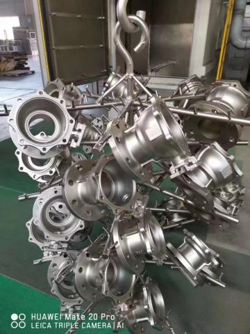 WCB Valve Body of Precision Casting Ball Valve