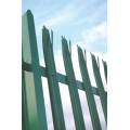 PVC Coated Europe Decorative Steel Palisade Garden Fence