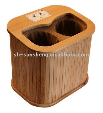 portable wooden sauna