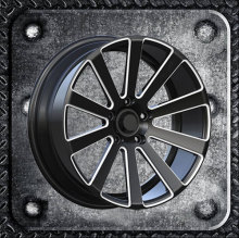 Alloy Wheels black with white window