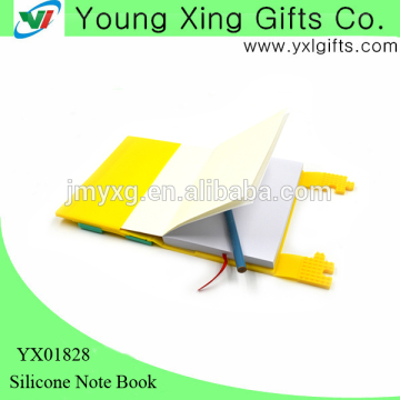 A5 size silicone notebook