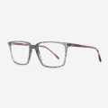 Super thin Square or Rectangle Acetate Men's Frames