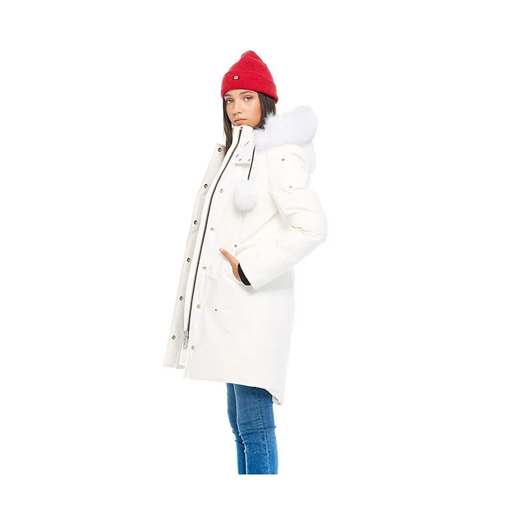 Best Sell Winter Female Goose Down Apparel Outdoor Long Warm Windbreaker Duck Down Jacket for Women
