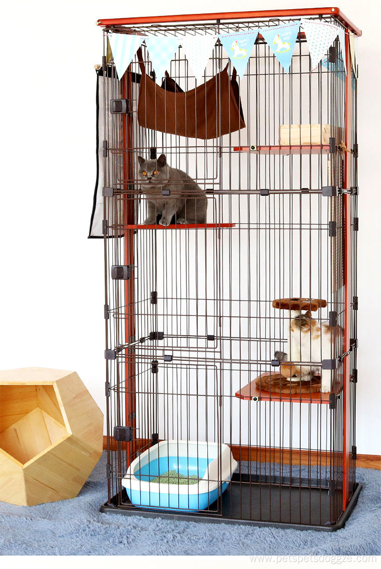 Cat Cage Playpen Wire Cat Home Aniaml Cages