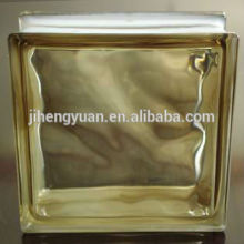 BROWN CLOUDY hollow building GLASS BLOCK 190*190*80mm