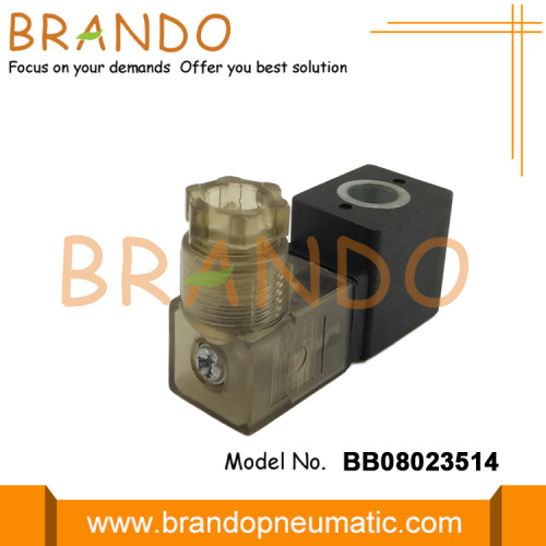 Bobina solenoide pneumatica di ricambio con foro da 8 mm