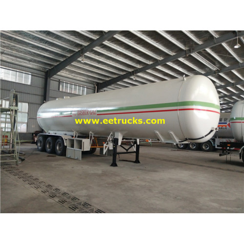 50m3 26ton NH3 Vận chuyển Tanker Trailers