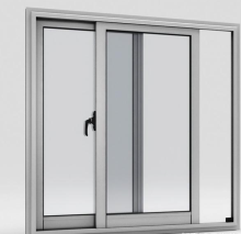 Premium White PVC Impact Resistant Sliding Window