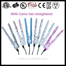 Camo Hair Straighteners/ travel Flat iron/ small Flat iron