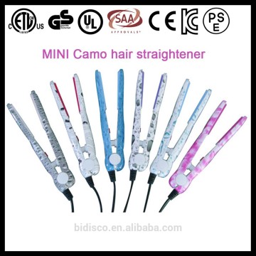 Camo Hair Straighteners/ travel Flat iron/ small Flat iron