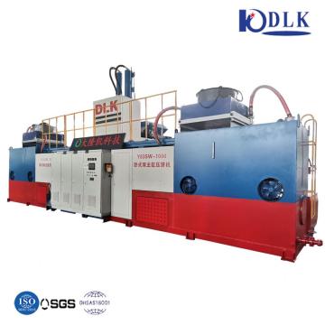 Hydraulic Metal Chip Briquette Press Double Cylinder