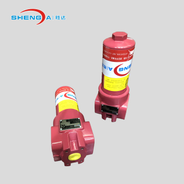 Pressure inline oil filter assembly