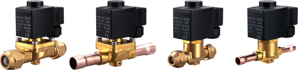 Model MSV-1070/4 diaphragm control type solenoid valve for HCFC CFC HFC(Or Customized)