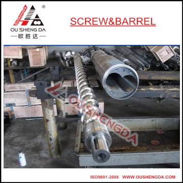 Screw hot feed rubber extruder screw