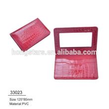 hot sale PU leather vanity mirror