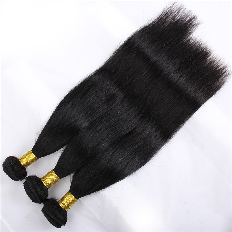Xuchang Factory Unprocessed Wholesale Virgin Brazilian Hair Bundles Straight