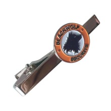 Personalized Blackwolf Securite Mens Tie Clip