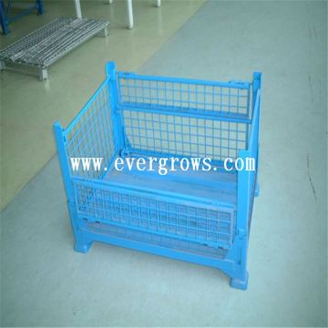 Stackable Wire Container Box Mesh Cage Mesh Container