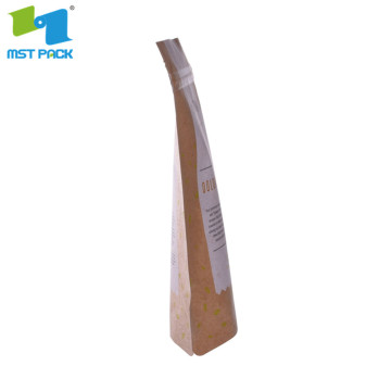 Kraft Paper aluminium folie Zipperzak Voedselverpakking