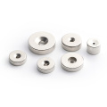 JINYU hot seller NdFeB Disc Magnet with countersunk hole