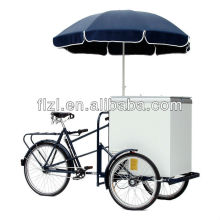 NEW style solar Ice cream freezer mini portable Ice cream tricycle freezer storage box Manufacture design ice cream freezer