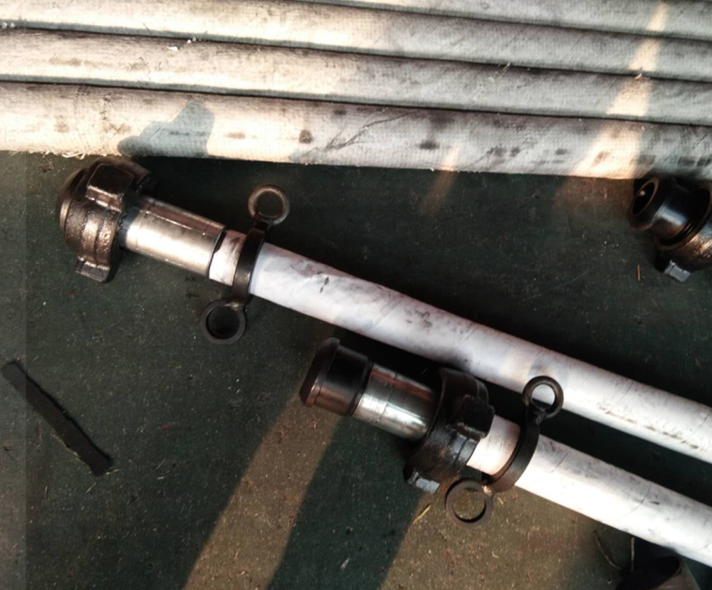 Bohrschlauch mit Kragen drilling hose with collars