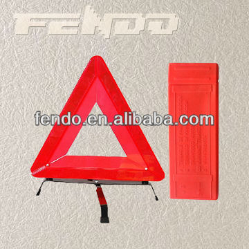 traffic safety reflector warning triangle sign with E-Mark certificate