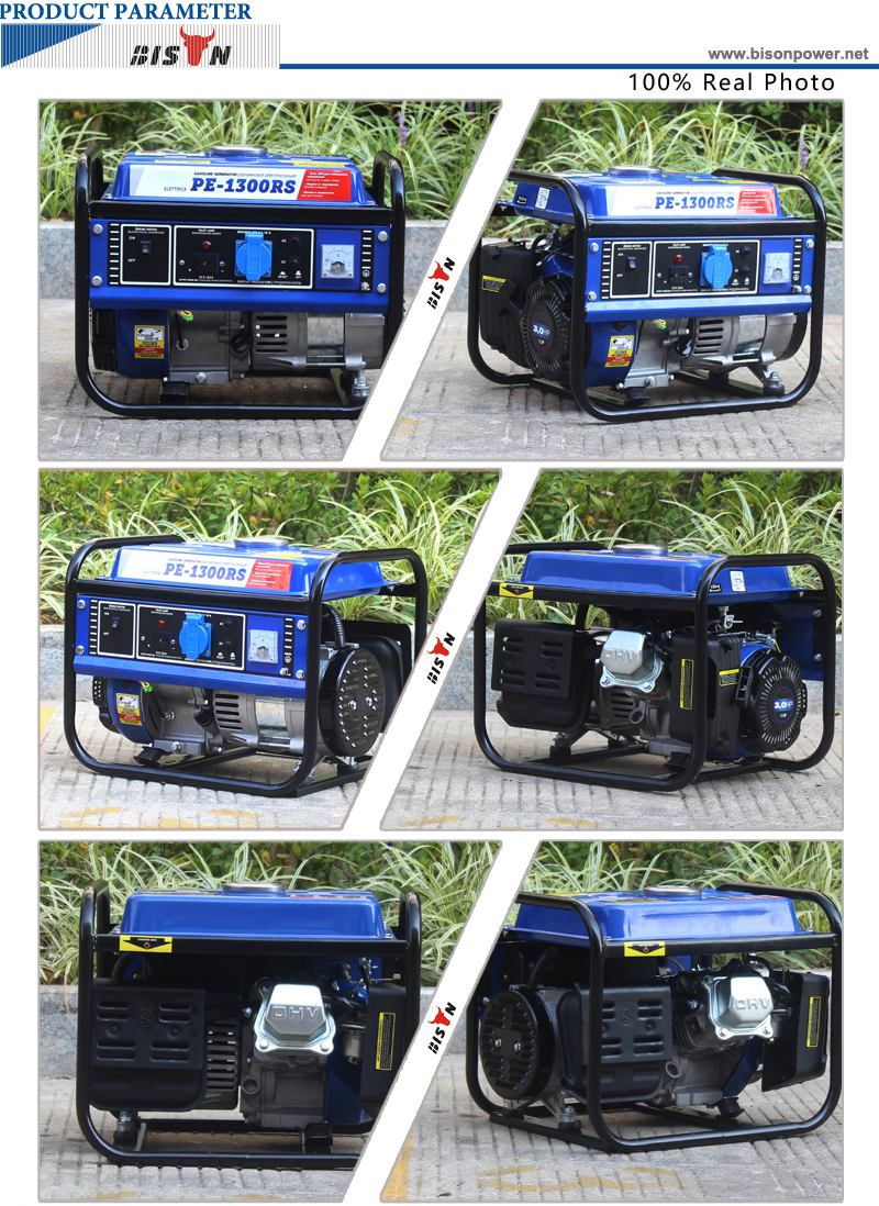 BISON(CHINA) BS1500 850W Experienced Supplier Home Use Portable Gasoline Generator Manual