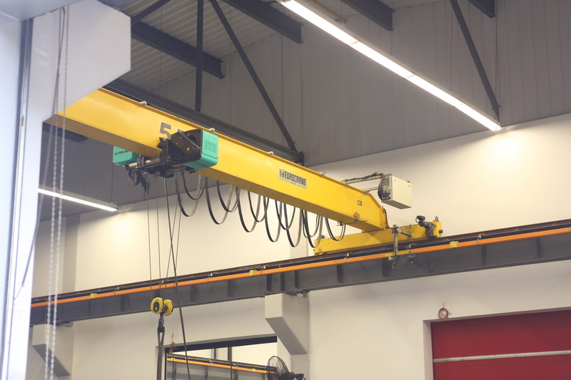 Bepergian overhead crane 20t