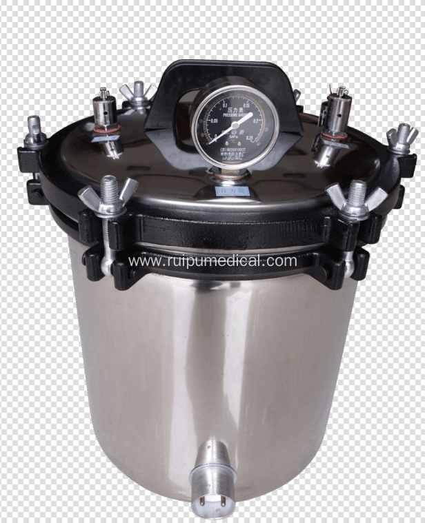 Portable Stainless Steel Pressure Steam Sterilizer Equipment