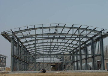 Steel frame building