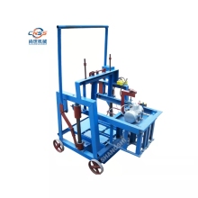 QMY2-40 Small Manual Mobile Hollow Brick Making Machine in Ivory Coast