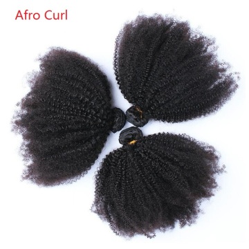 Short Curly Types Brazilian Hair Extensions Virgin Brazilian Hair 3 Bundles