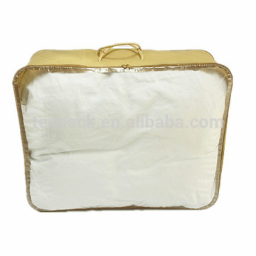 China Manufacture Vinyl Wire Frame Bag With Handle