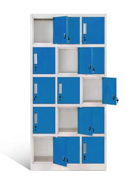 5 Tier Standard Metal Lockers Box Style