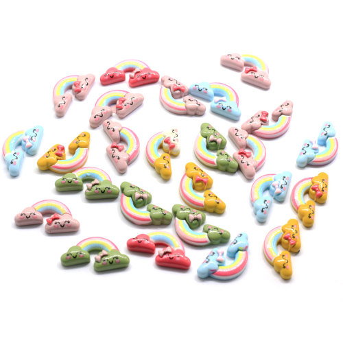 Fancy Cloud Flatback Resin Cabochon Beads For Scrapbook Τηλέφωνο Παιχνίδι Διακόσμηση Υπνοδωμάτιο Στολίδια Χάντρες