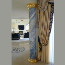 Interior Pillars Roman Columns Blue Marble Columns for Sale