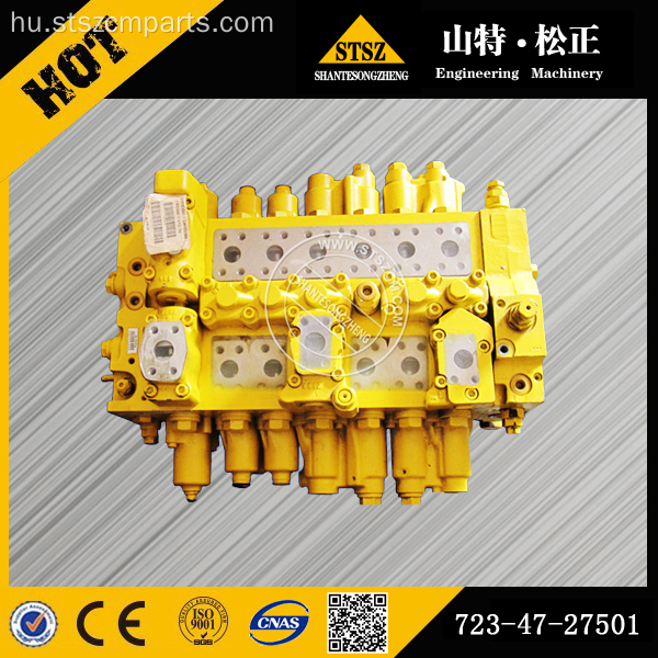 Szelep szerelvény 723-40-82501 a Komatsu PC200-8 kotrógéphez