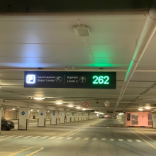 Parking Guidance LED Sign